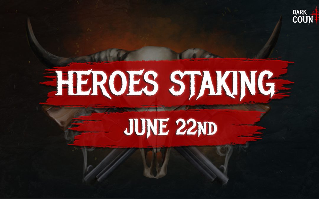Heroes staking June 22 2021