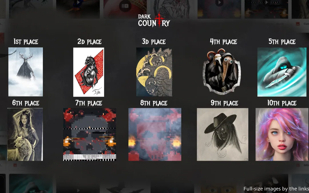 Art-Contest RESULTS are ready!