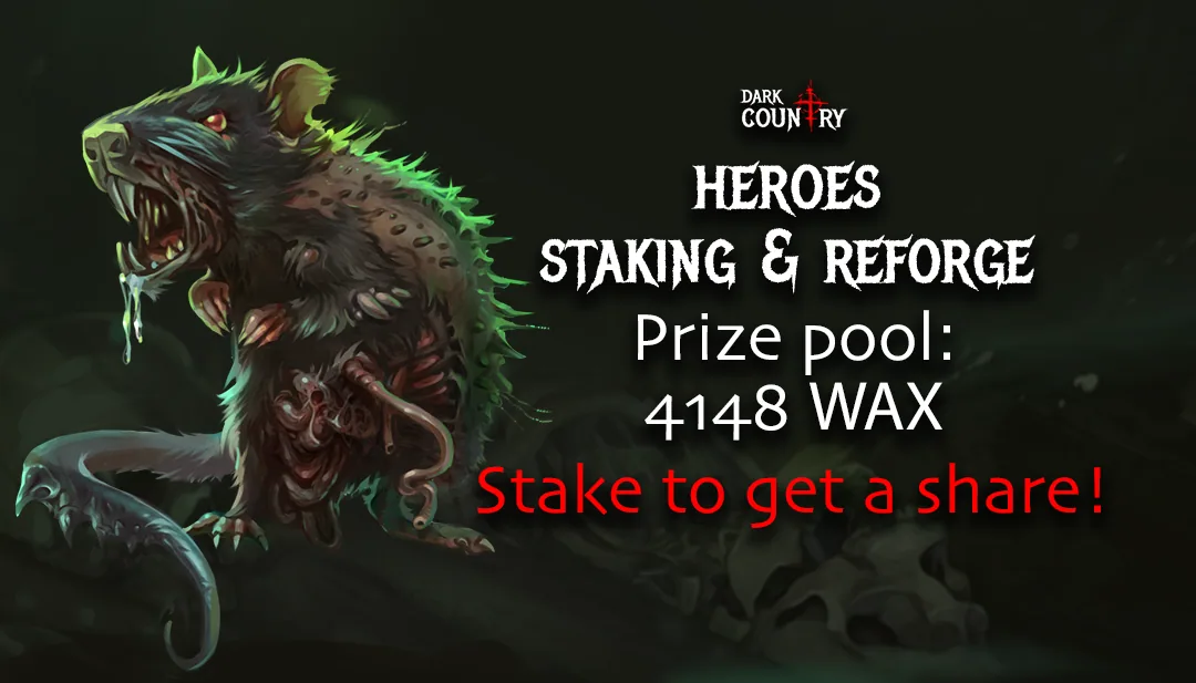 Heroes Staking & Reforge: 27.07