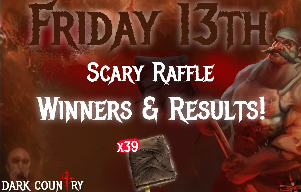 Friday the 13th – 39 Packs Raffle: WINNERS ANNOUNCE!🔥