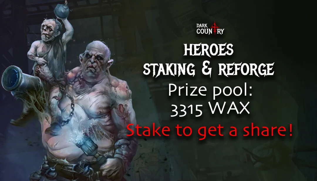Heroes Staking & Reforge: 09.08