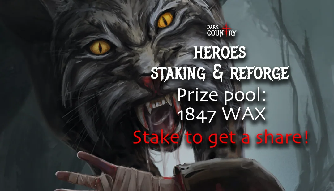 Heroes Reforge & Staking: 11.10