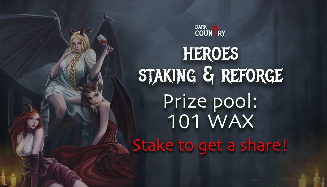Heroes Reforge & Staking: 11.1